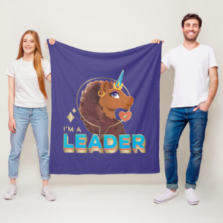 Unicorn "I’a Leader’ Design Fleecefilt