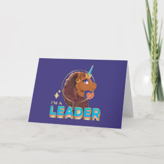 Unicorn "I’a Leader’ Design Kort