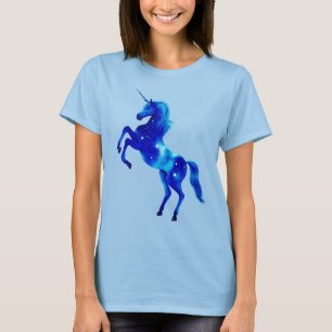 Unicorn i Deep Blue Pleiades Star Image T Shirt