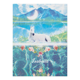 Unicorn i en paradisdrömsvärld perfect poster