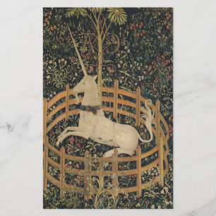 Unicorn i fångenskap brevpapper