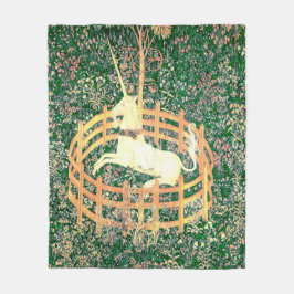 Unicorn i fångenskap fleecefilt