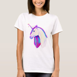 Unicorn i Färg Tee Shirt
