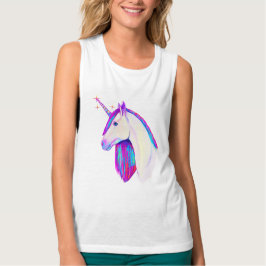 Unicorn i Färg Tee Shirt