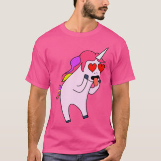 Unicorn i kärlek t shirt