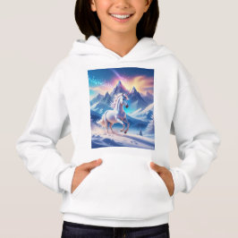 Unicorn i Majestic Snowy Mountains T Shirt