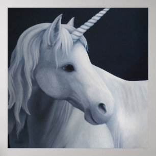 Unicorn i Moonlight Poster