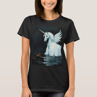 Unicorn i Sjö T Shirt