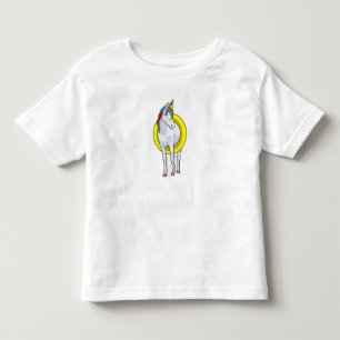 Unicorn i Swimming med Simma ring T Shirt