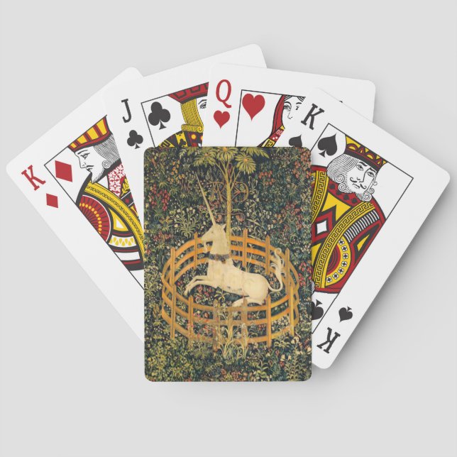 Unicorn in Captivity Casinokort (Baksidan)