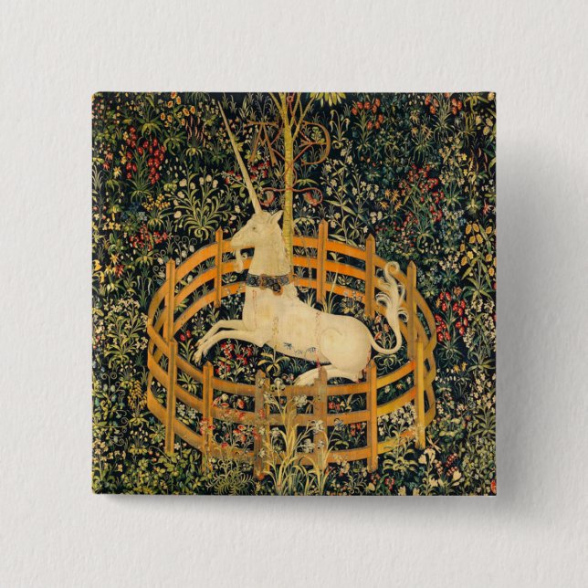 Unicorn in Captivity Knapp (Framsida)