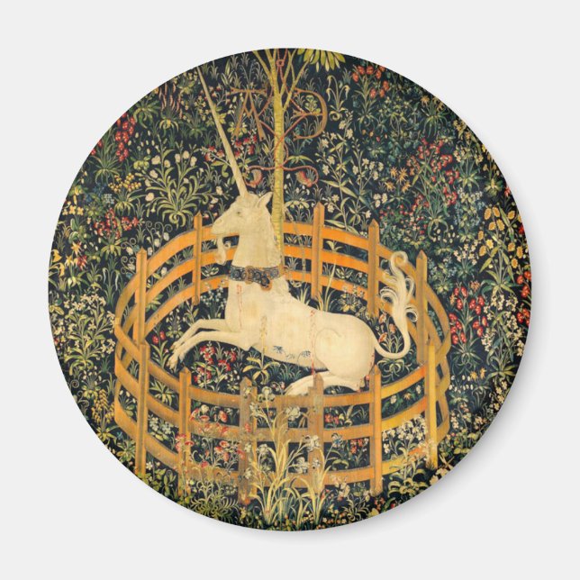 Unicorn in Captivity Magnet (Framsidan)