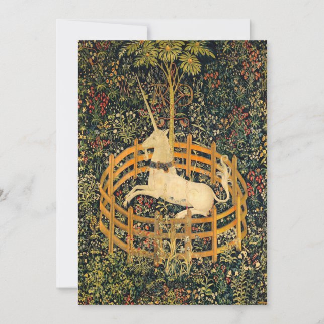 Unicorn in Captivity Meddelande (Framsida)