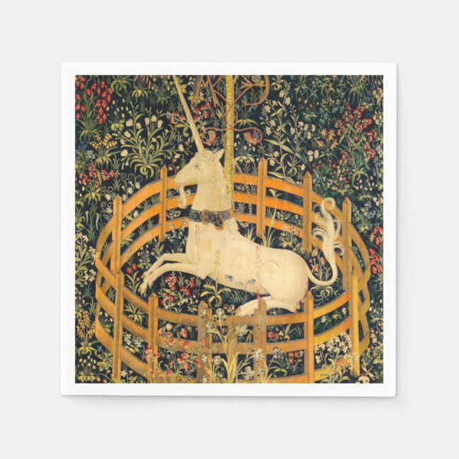 Unicorn in Captivity Pappersservett (Framsidan)