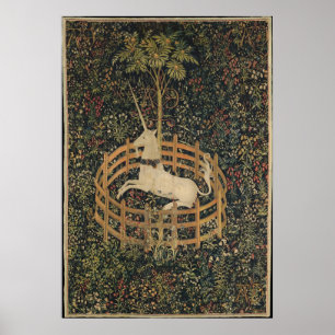 Unicorn in Captivity Poster