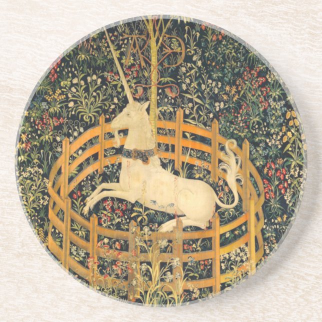 Unicorn in Captivity Underlägg (Framsidan)