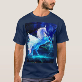 Unicorn in Moonlight Pegasus Women's T Shirt