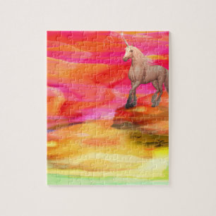 Unicorn in Payed Desert Pussel