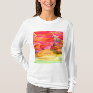 Unicorn in Payed Desert Tee