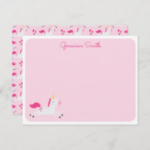 Unicorn in Pinks with Hearts