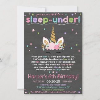 Unicorn-inbjudan, Unicorn-inbjudan Inbjudningar