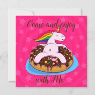 Unicorn Inbjudningar