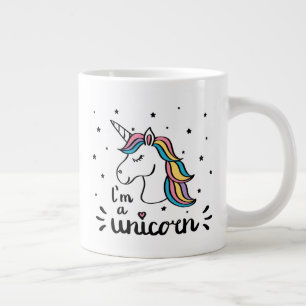Unicorn Jag är Unicorn Jumbo Mugg