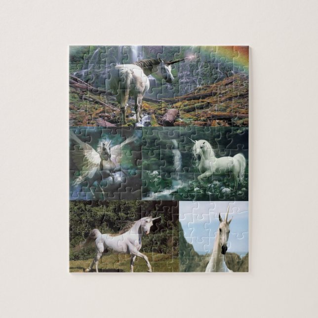 Unicorn Jigszawa Puzzle Pussel (Vertikal)
