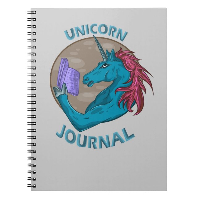 Unicorn Journal Anteckningsbok (Framsidan)