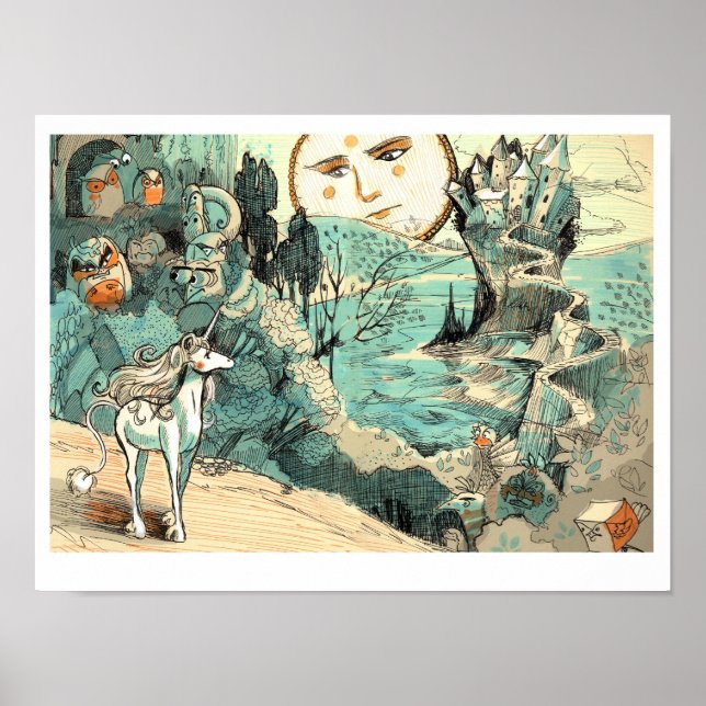 Unicorn Journey Poster (Framsidan)