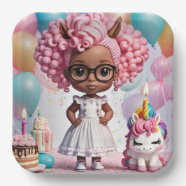 "Unicorn joy "Papper Plate"