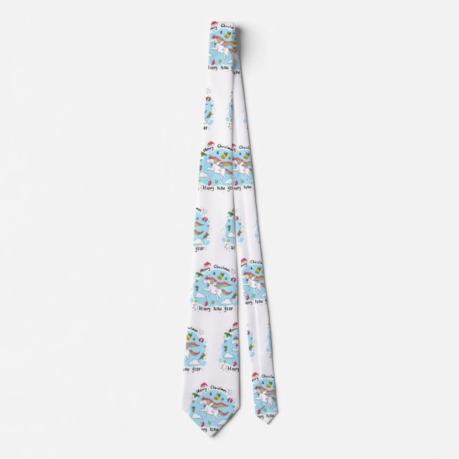 Unicorn-jul Slips (Framsida)
