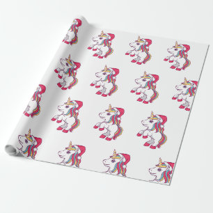Unicorn Jul Wrapping , Unicorn Presentpapper