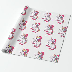 Unicorn-julafton Wrapping Papper, Unicorn Presentpapper