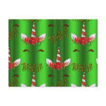 Unicorn-julklapp, Grönt