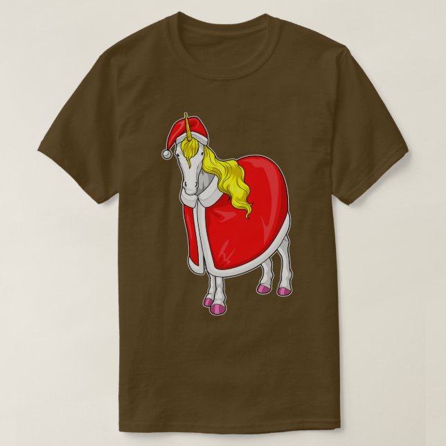 Unicorn jultomat t shirt (Design framsida)