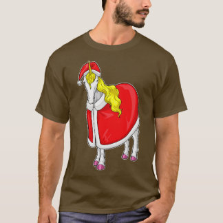 Unicorn jultomat t shirt