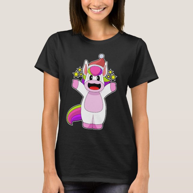 Unicorn jultomat t shirt (Framsida)