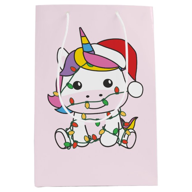 Unicorn julvinter Animals Helgdag Unicorns (Framsidan)