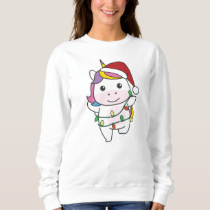 Unicorn julvinter Animals Helgdag Unicorns T Shirt