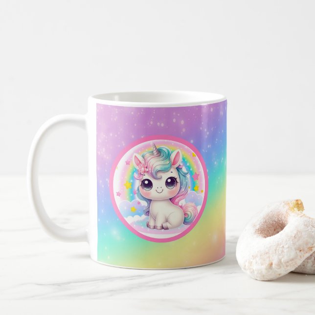 Unicorn Kaffemugg (Med munk)