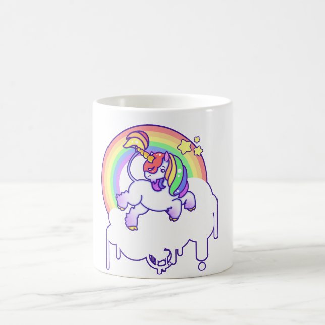 Unicorn! Kaffemugg (Center)