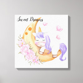 Unicorn-Kanvastryck Canvastryck