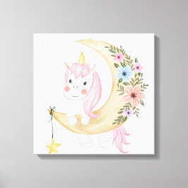 Unicorn-Kanvastryck Canvastryck