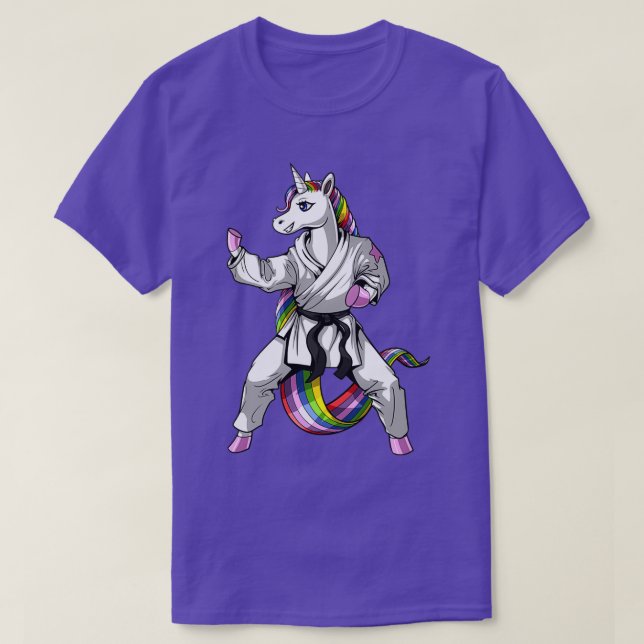 Unicorn Karate T Shirt (Design framsida)