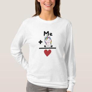 Unicorn Kärlek Unicorn Heart Unicorns Kärlek T Shirt