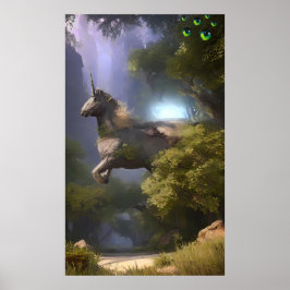 Unicorn - Ken Gage Surreal Art Poster