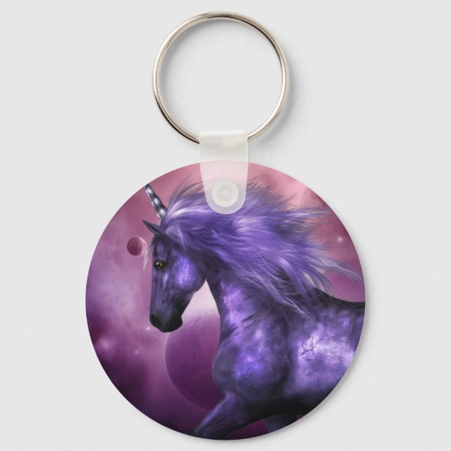 Unicorn Keychain Nyckelring (Framsida)