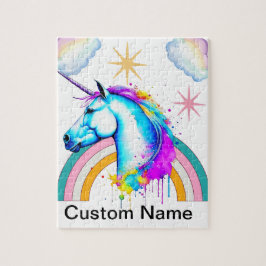 Unicorn Kids Personalize Pussel