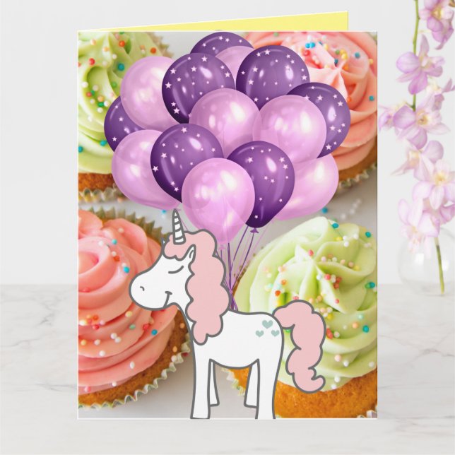Unicorn-kort Kort (Orkide)